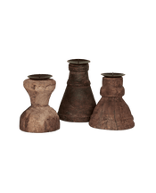 Cup Pillar Candle Stand - Natural