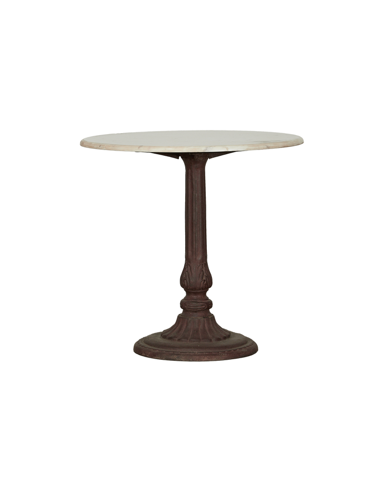 Marble Bistro Table - Round Deco