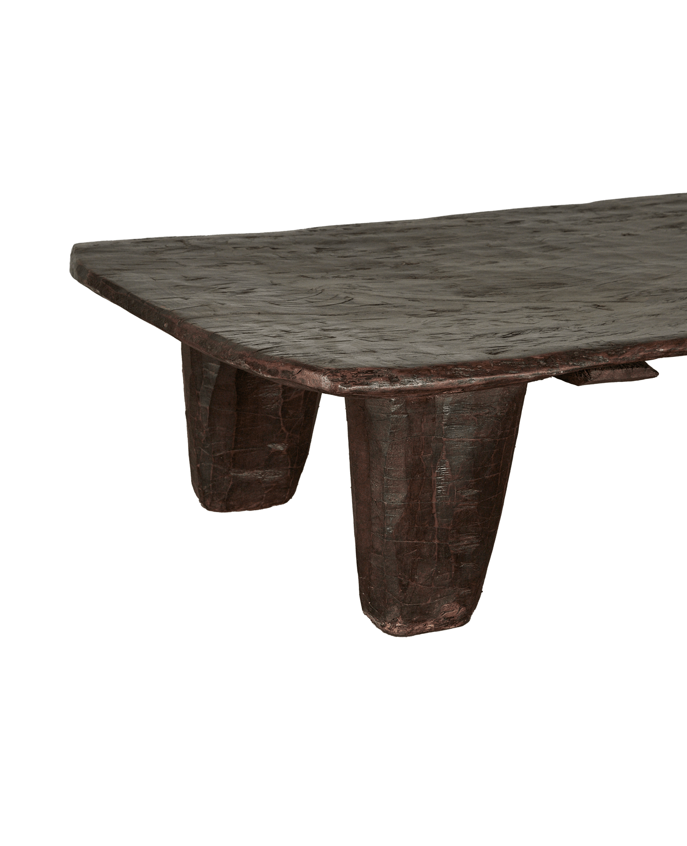 Antique Nagaland Coffee Table from India made of Wood