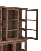 Wood Cabinet - 2 Piece