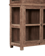 Wood Cabinet - 2 Piece