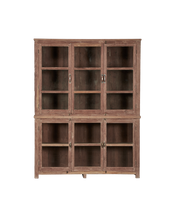 Wood Cabinet - 2 Piece