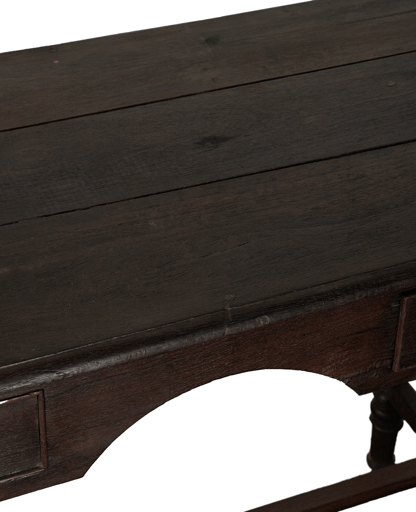Vintage Wood Desk from India made of Wood