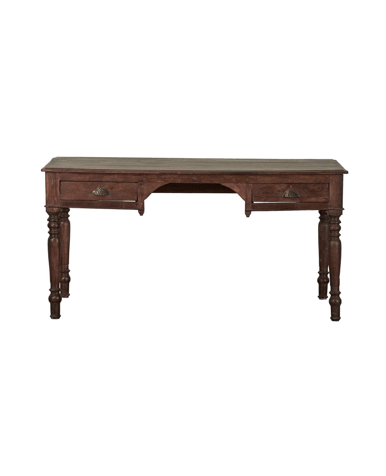 Vintage Wood Desk from India made of Wood