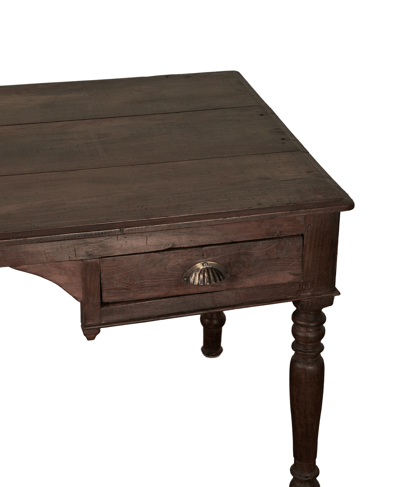 Vintage Wood Desk from India made of Wood