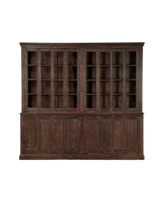 Wood Cabinet - 2 Piece