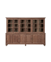 Wood Cabinet - 2 Piece