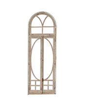 Wood Window Pane - Arched Top