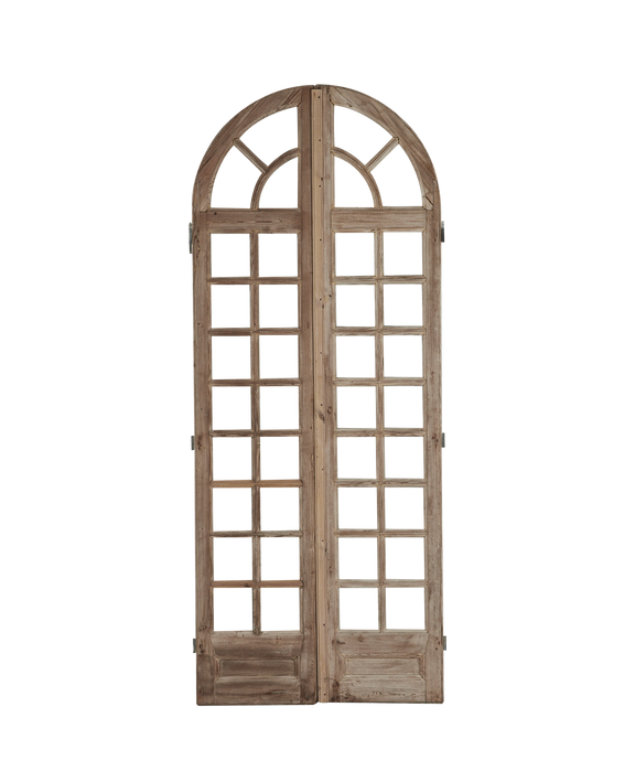 Wood Door - Arched Transom