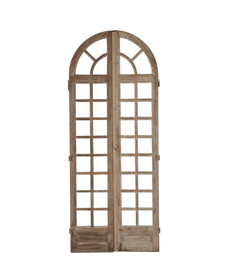 Wood Door - Arched Transom