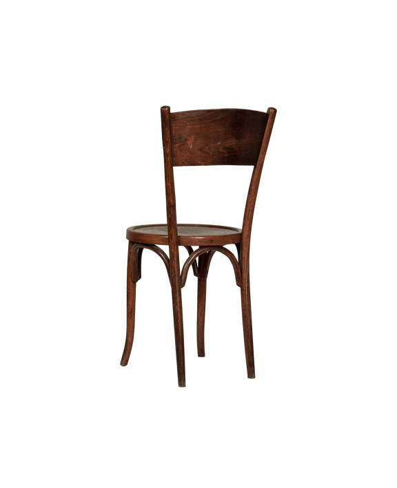 Embossed Wood Chair