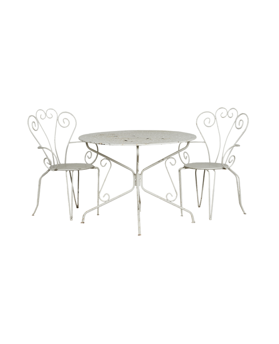 Shell Garden Table 5pc Set