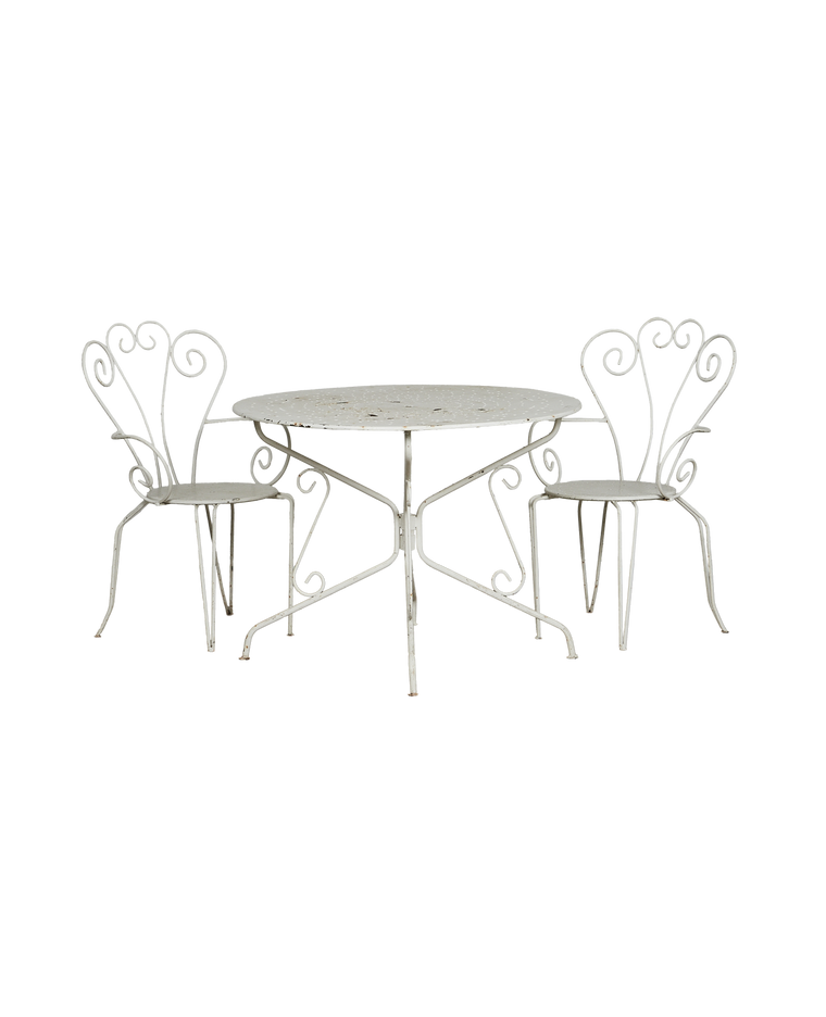 Shell Garden Table 5pc Set