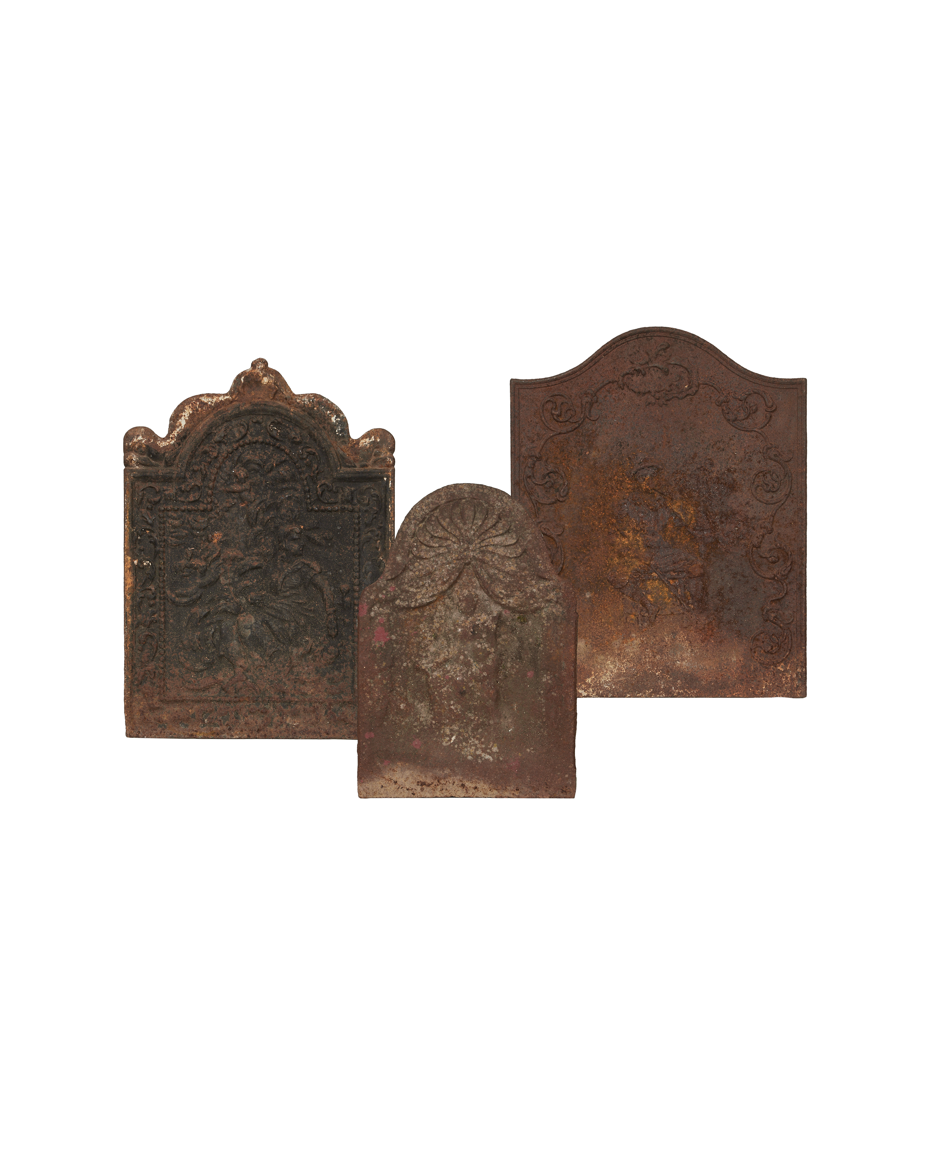 Vintage Fireplace Plaque - Assorted from France made of Metal