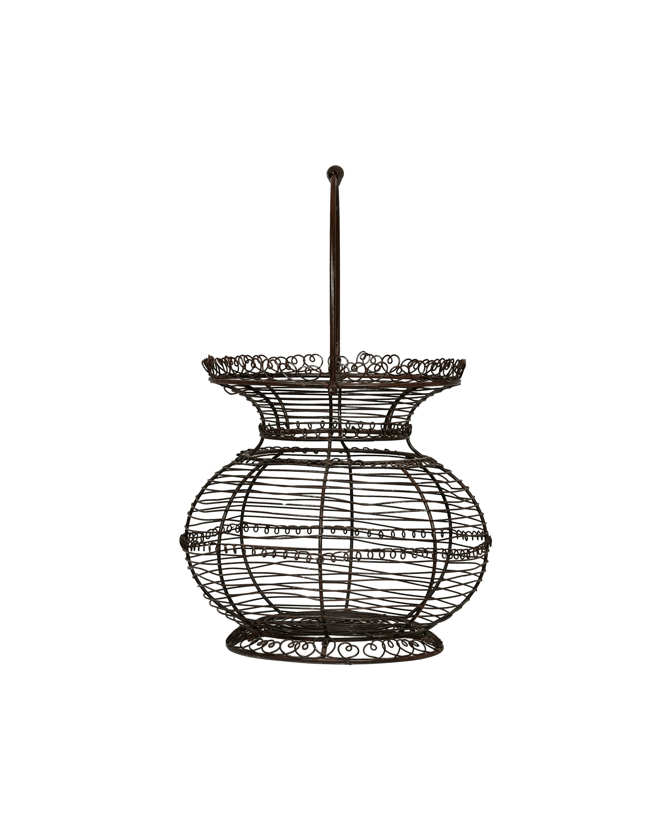 Vintage Wire Basket from France made of Metal