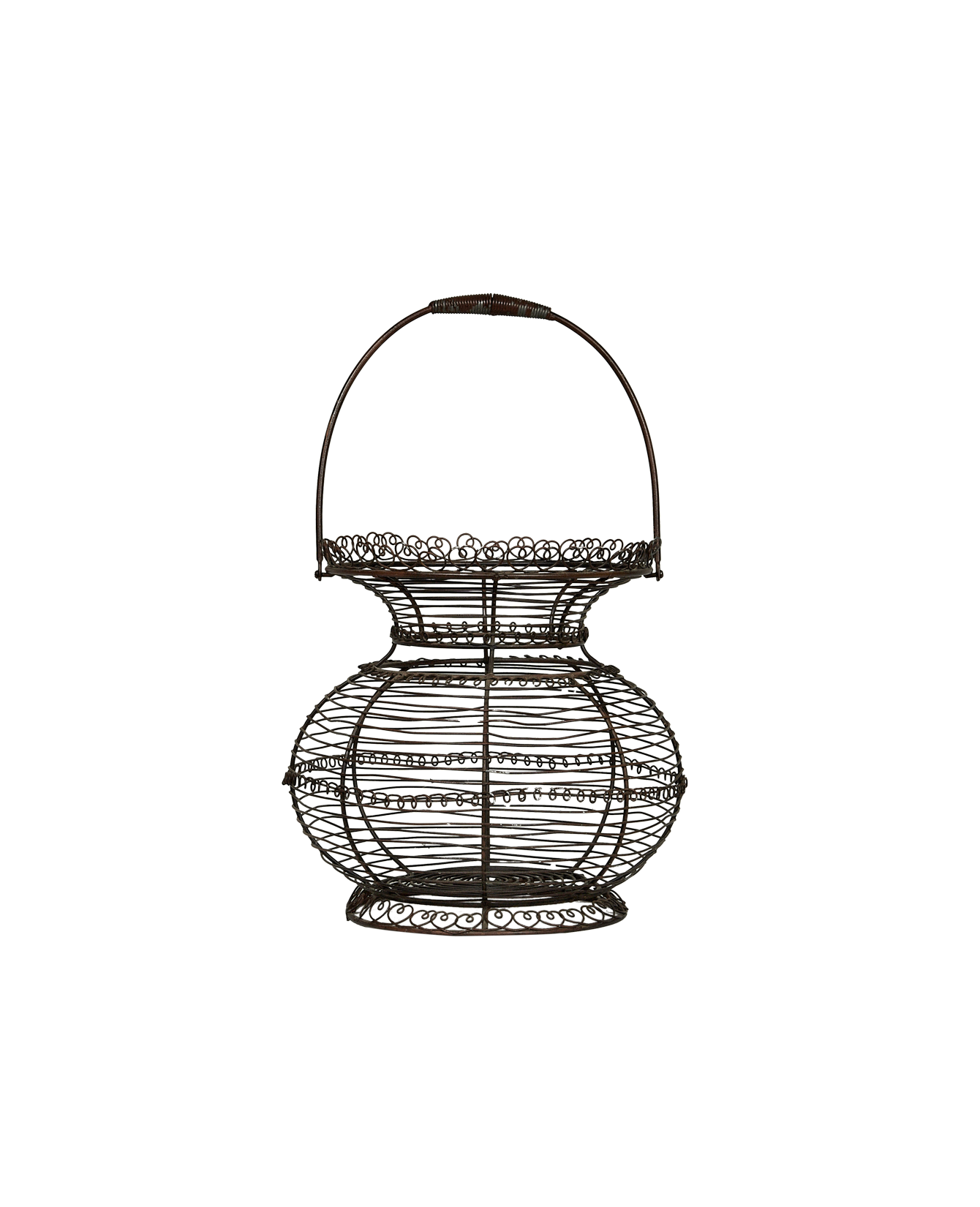 Vintage Wire Basket from France made of Metal