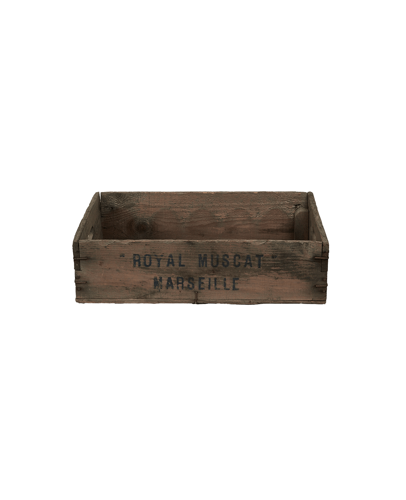 Vintage Marseille Crate from France made of Wood