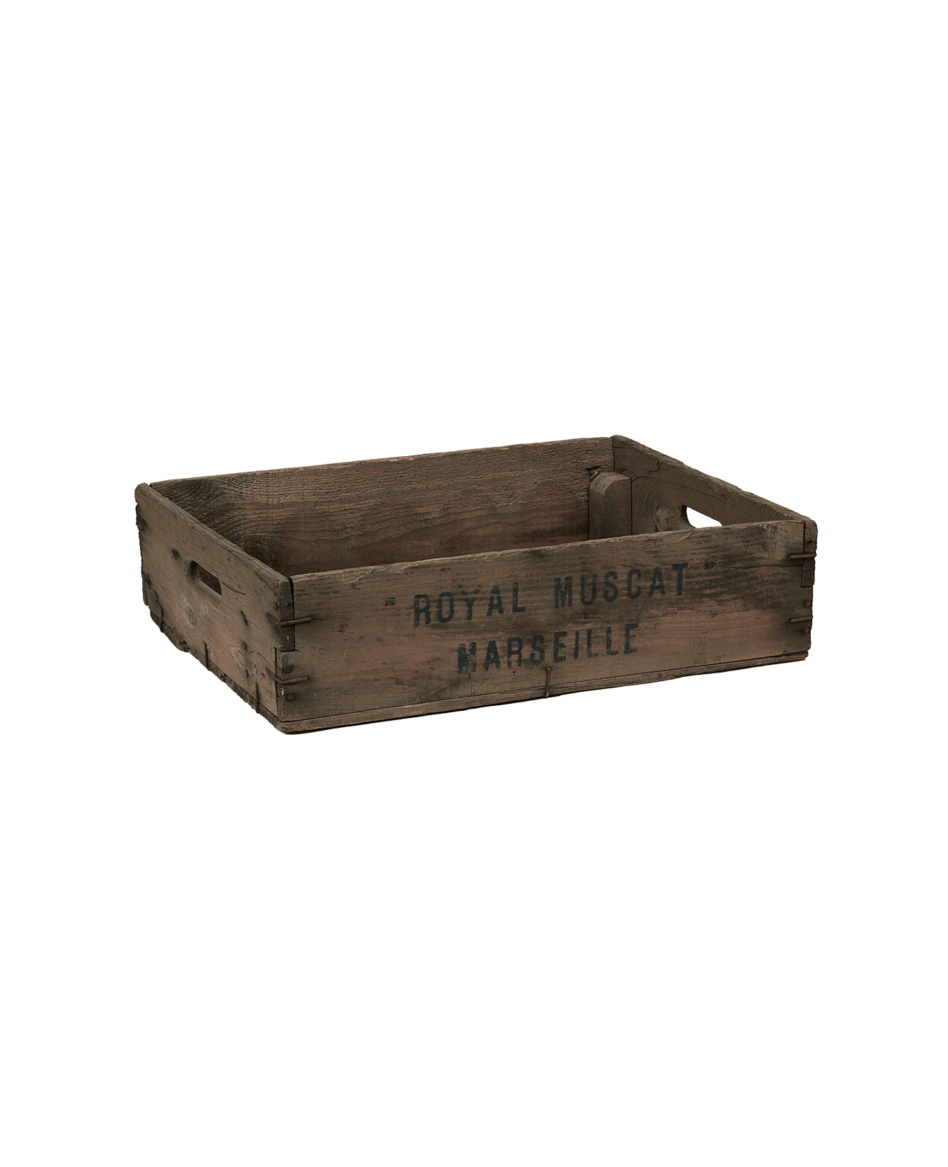 Vintage Marseille Crate from France made of Wood