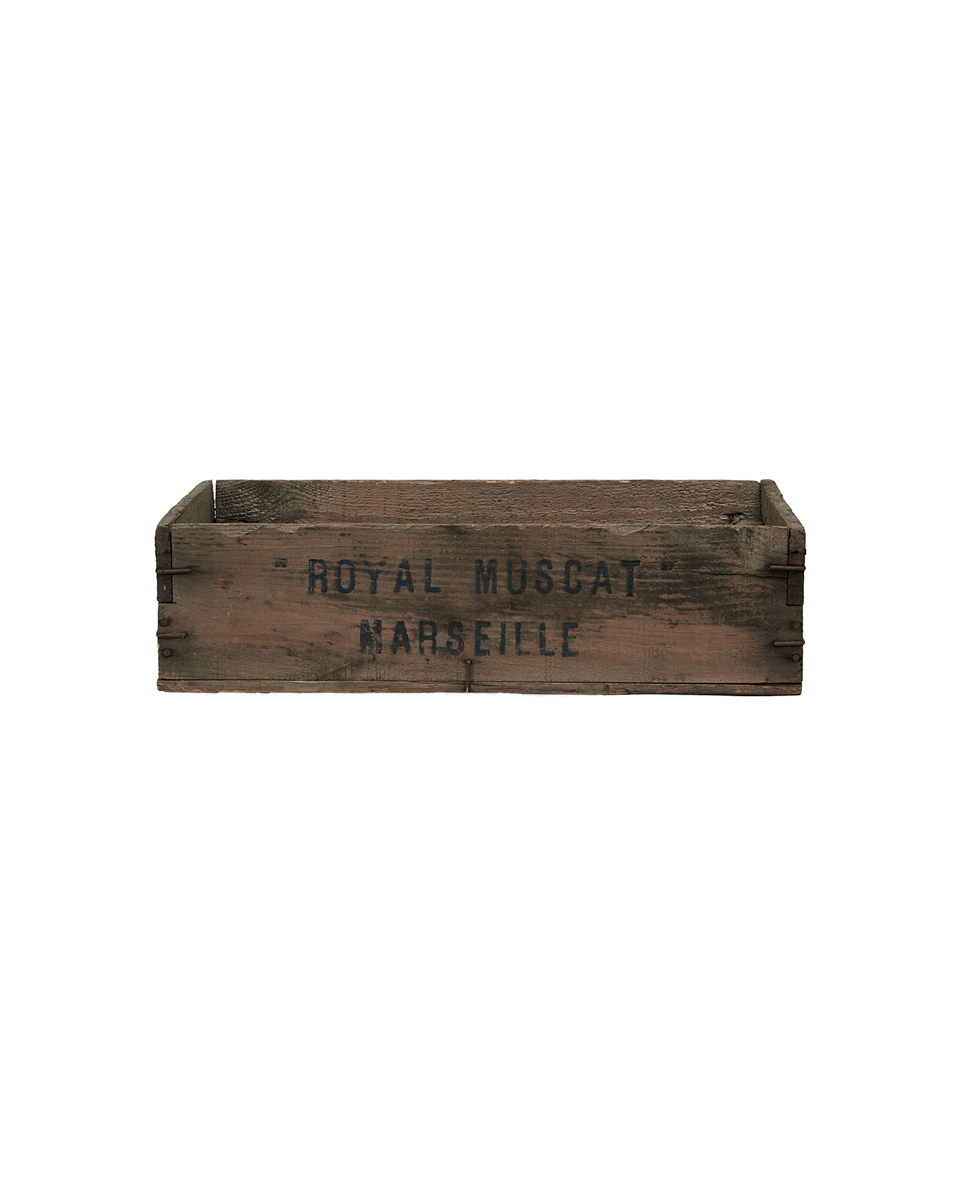 Vintage Marseille Crate from France made of Wood