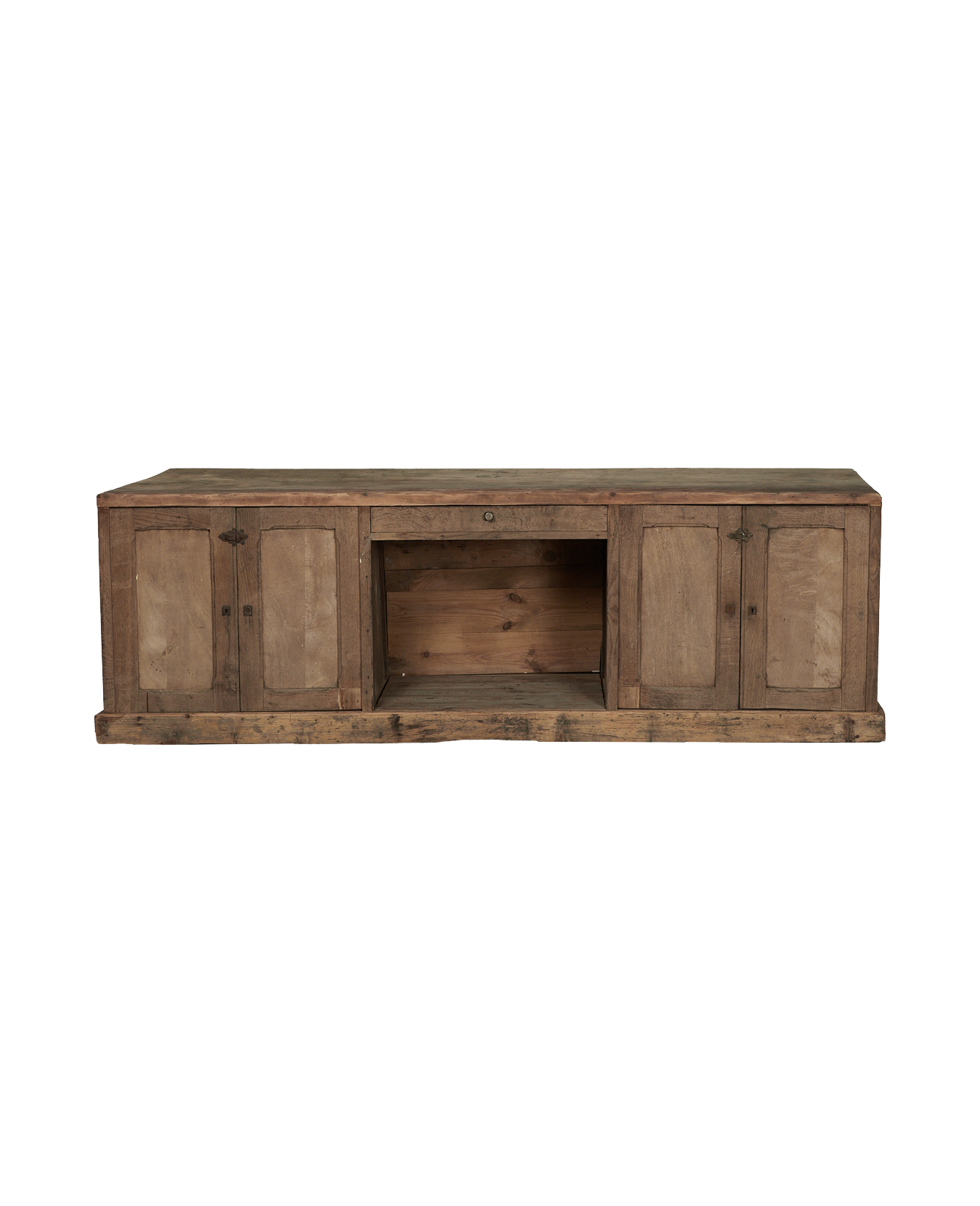 Vintage Store Counter from France made of Wood