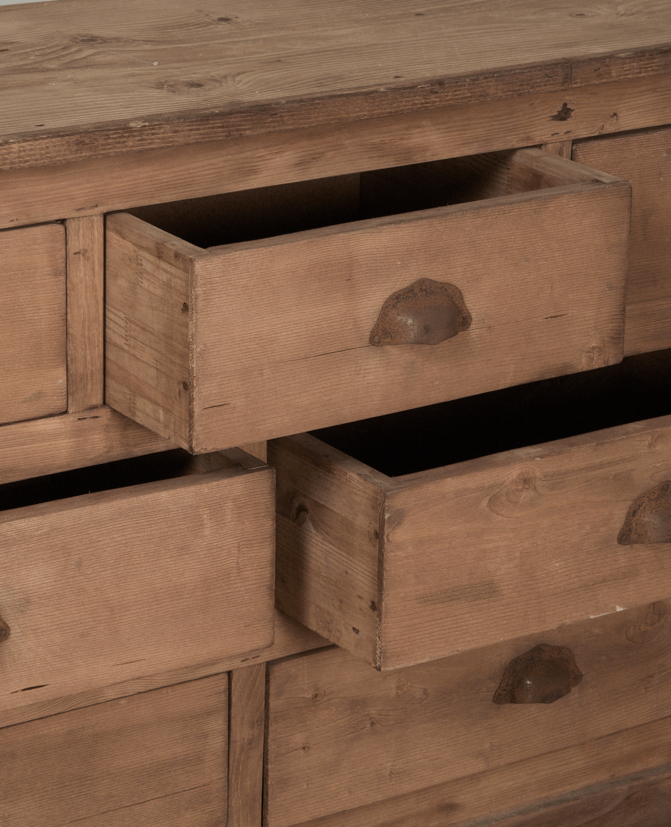 Vintage Apothecary Counter from France made of Wood