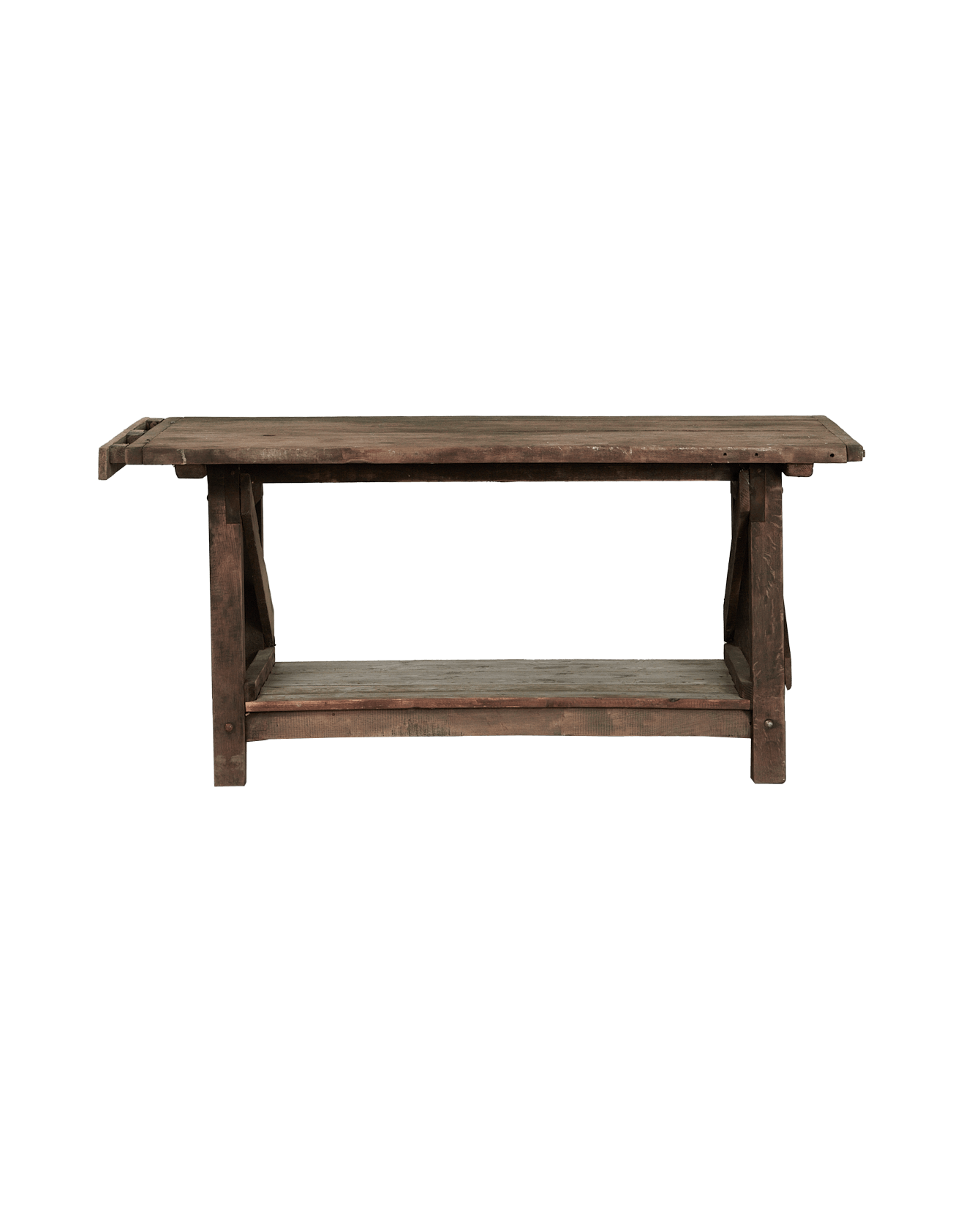 Vintage Work Bench Island from France made of Wood