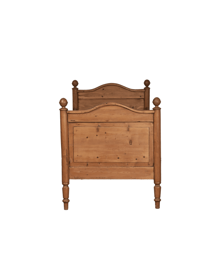 Vintage Bed Frame from France made of Wood