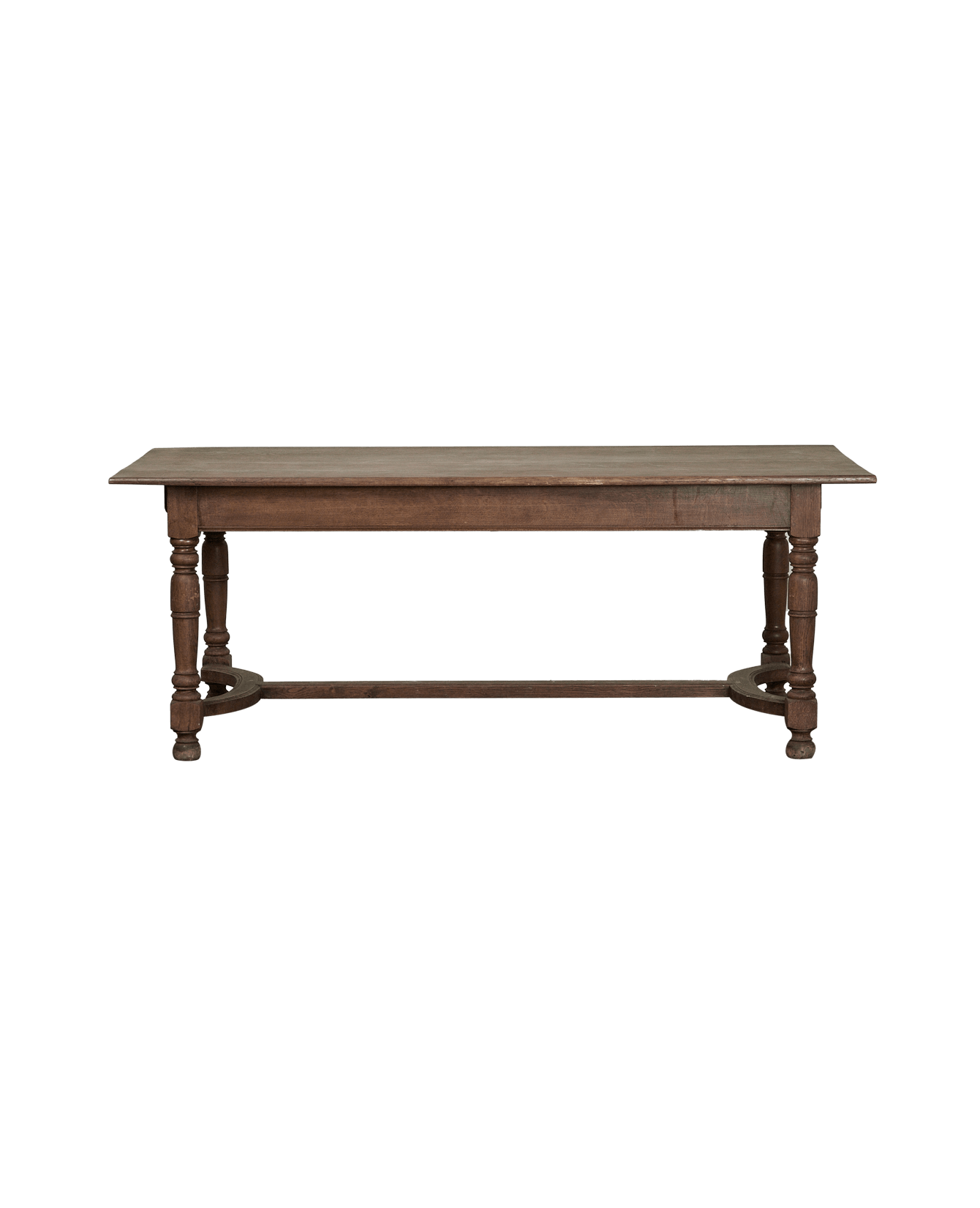 Vintage Oak Dining Table from France made of Wood