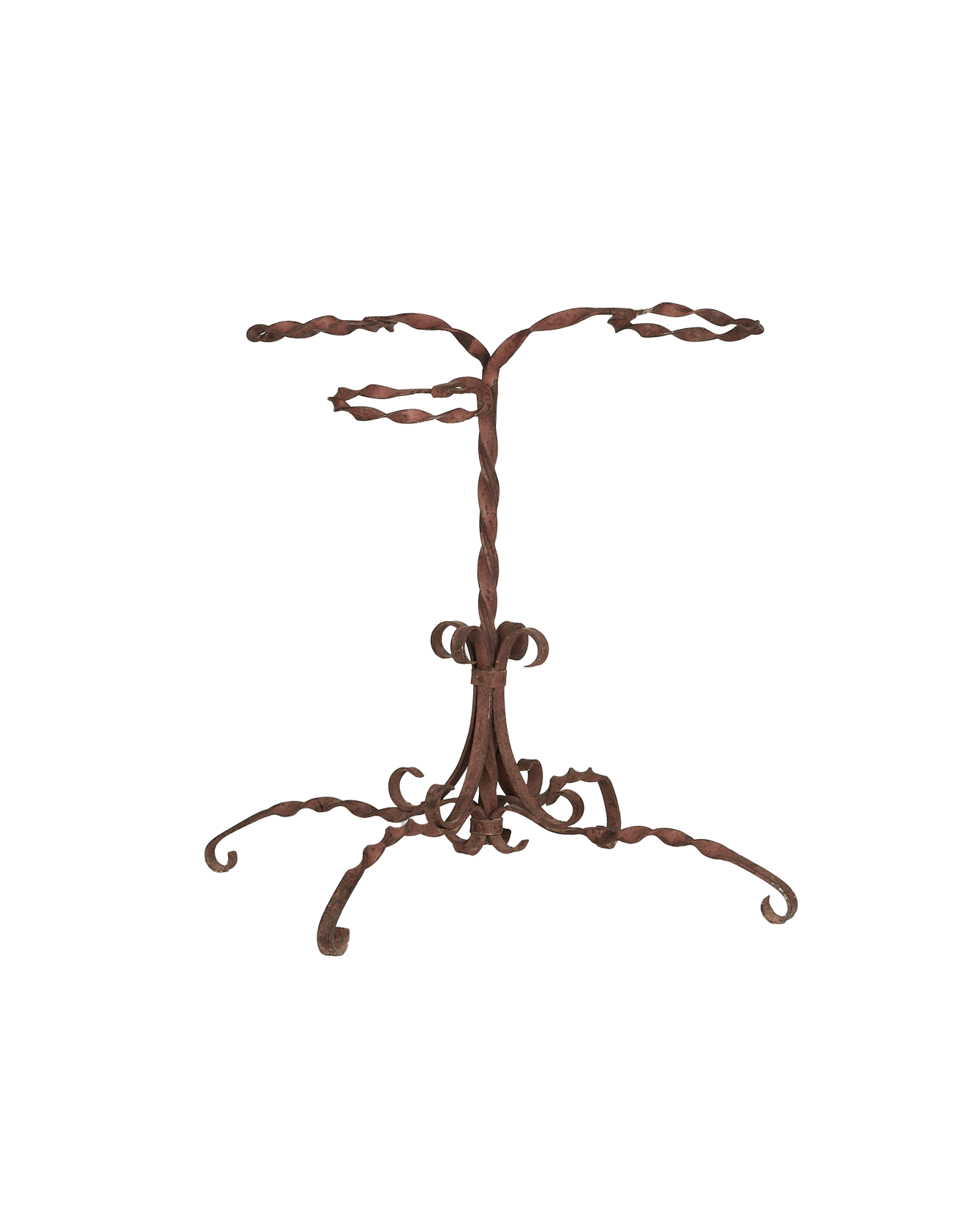 Antique Metal Pot Holder - Twisted from France made of Metal