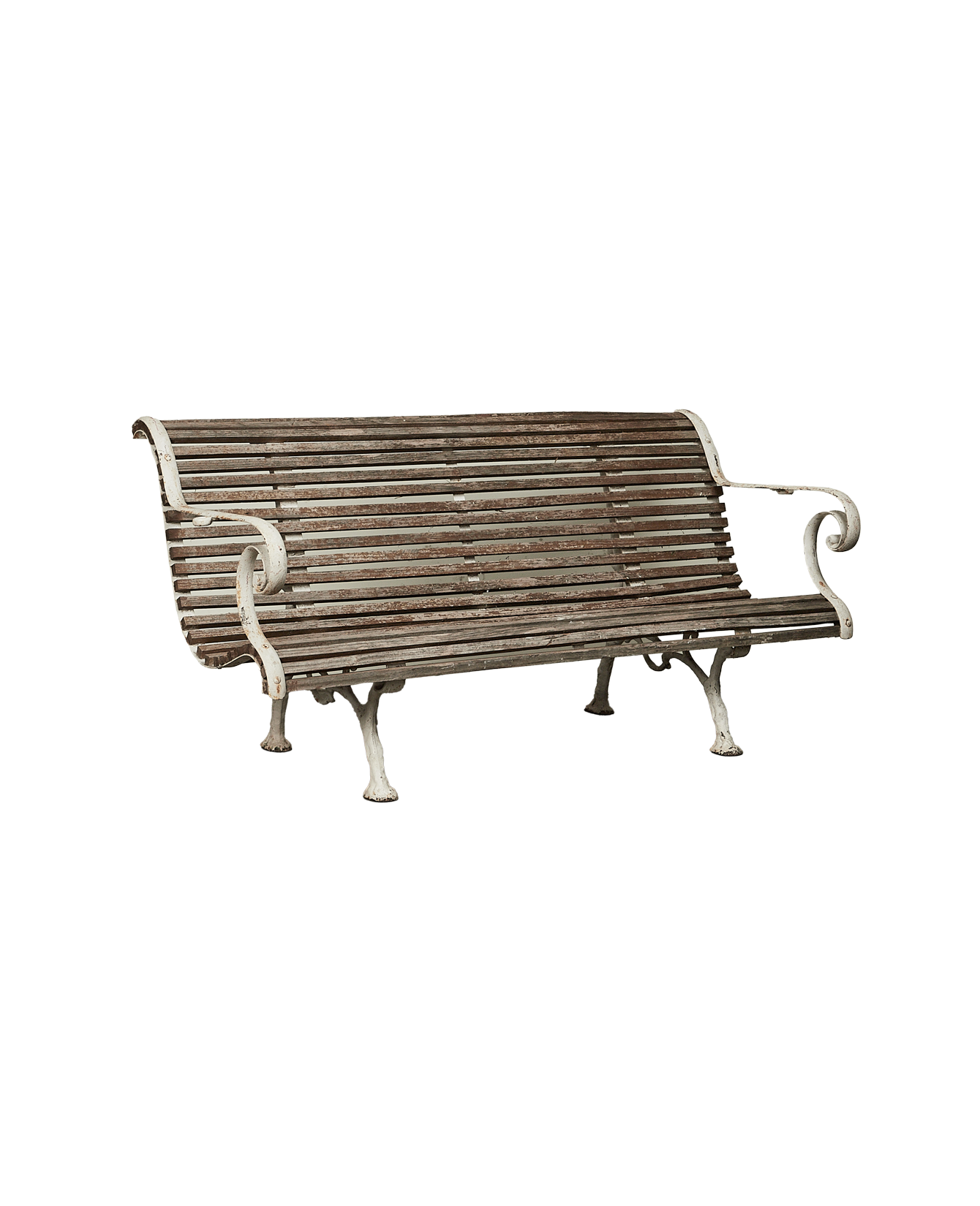 Antique Park Bench from France made of Metal