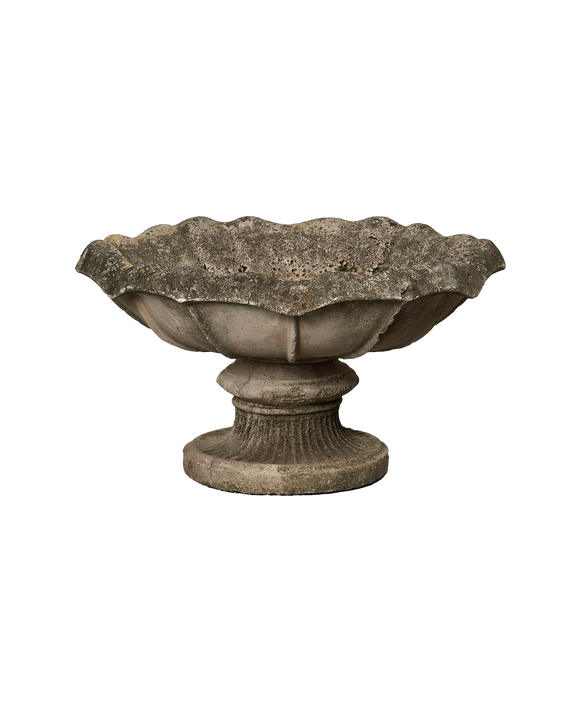 Stone Bird Bath - 2pc