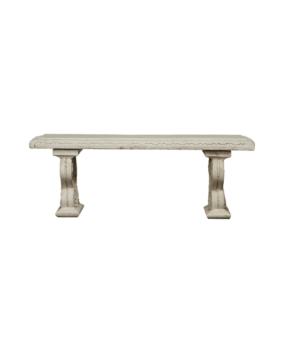 Cast Stone Bench
