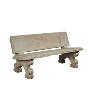 Cast Stone Park Bench