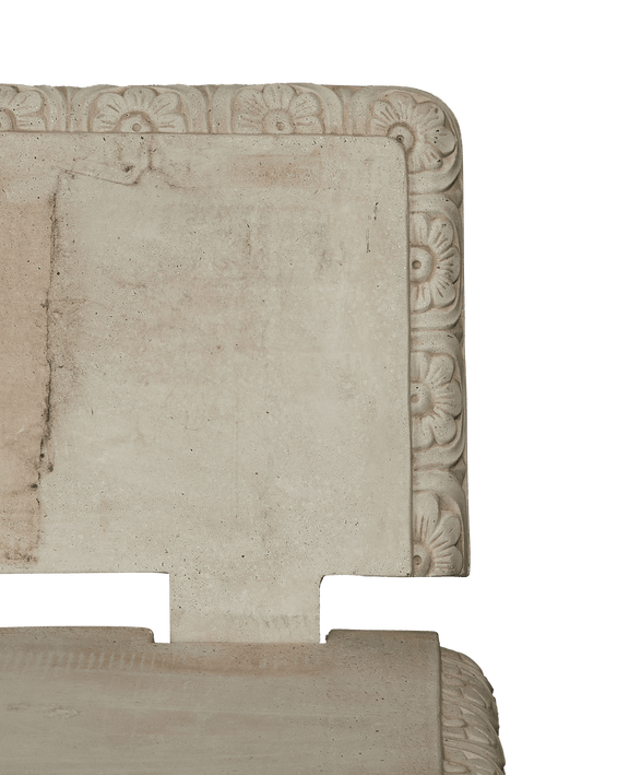 Cast Stone Park Bench