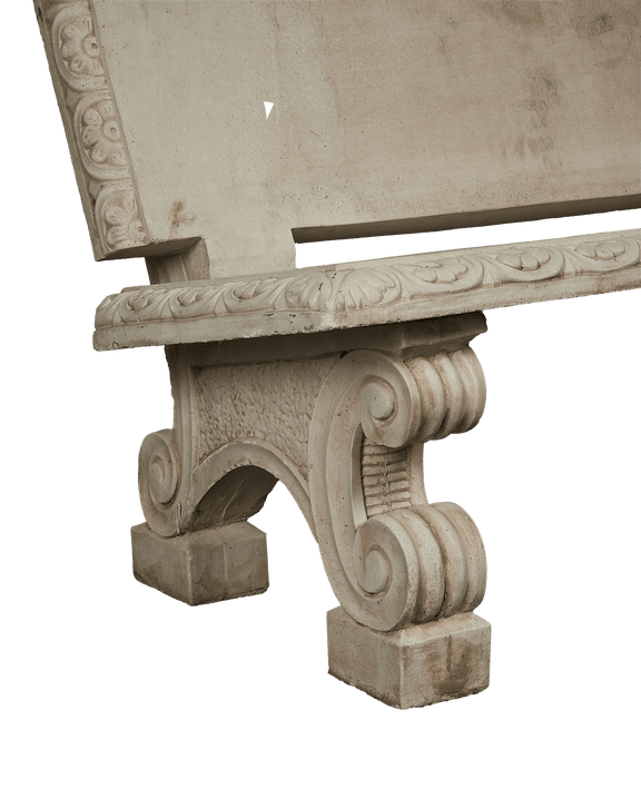 Cast Stone Park Bench