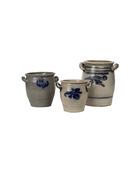 Confit Jar - Blue Alsace Glaze