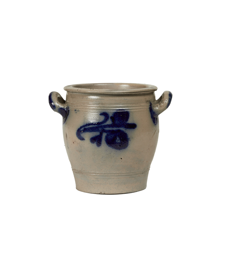 Confit Jar - Blue Alsace Glaze