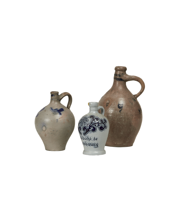 Jug - Blue Alsace Glaze Assorted