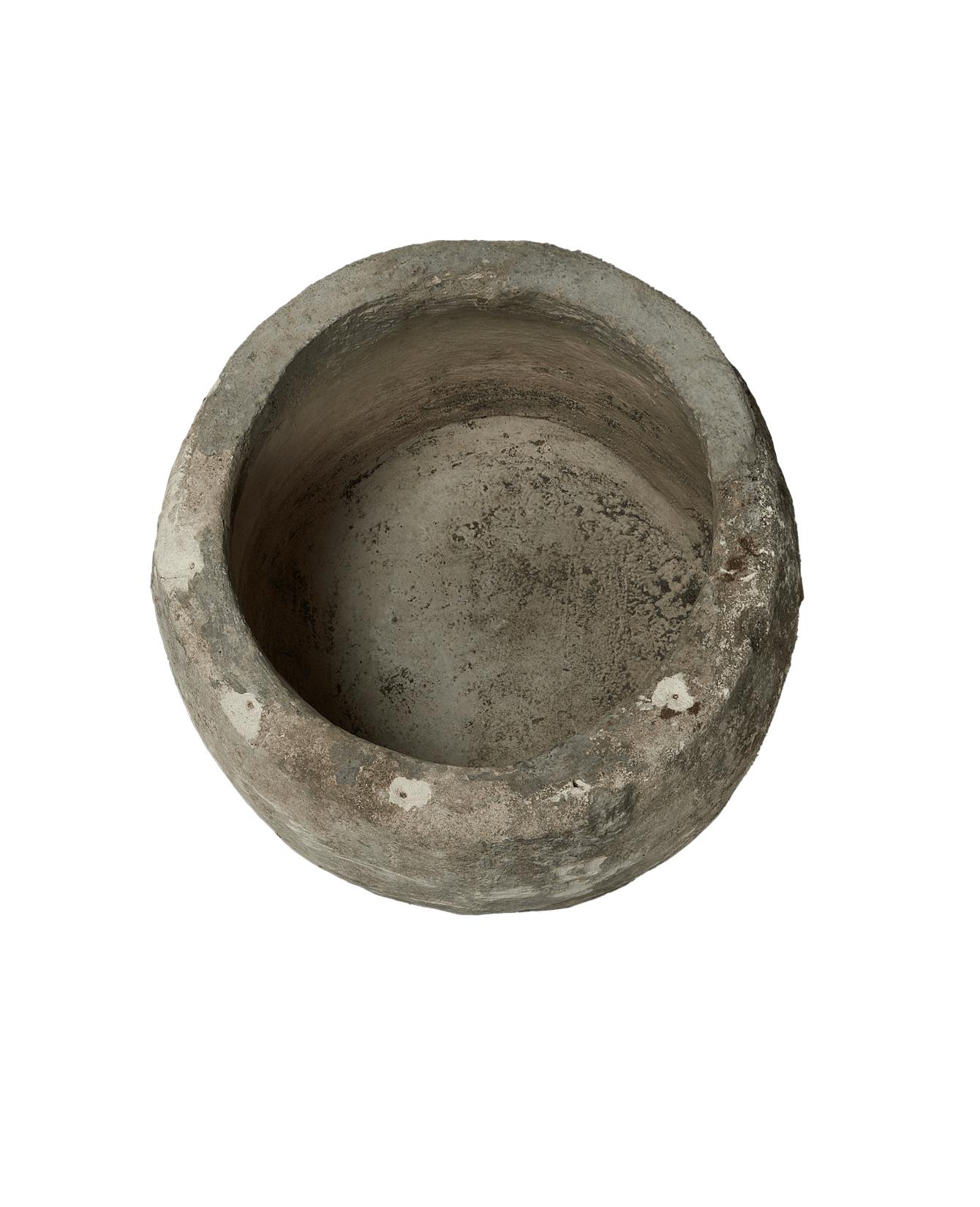 Vintage Limestone Trough - Round from Indonesia - Planters, Fountains, & Water Features