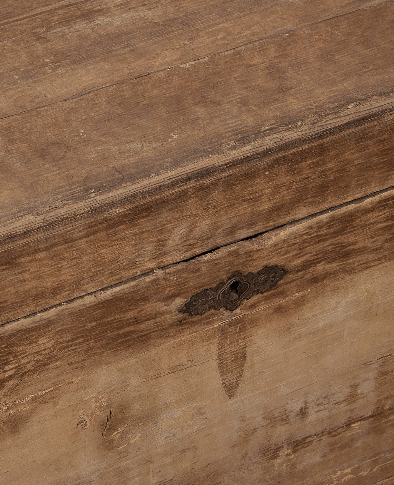 Vintage Wood Chest from Turkey made of Wood