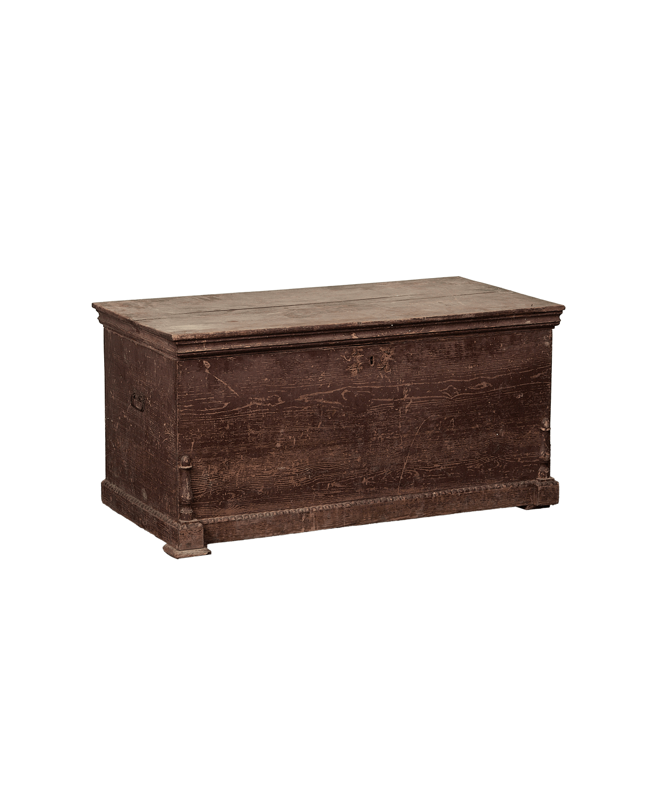 Vintage Wood Chest from Turkey made of Wood