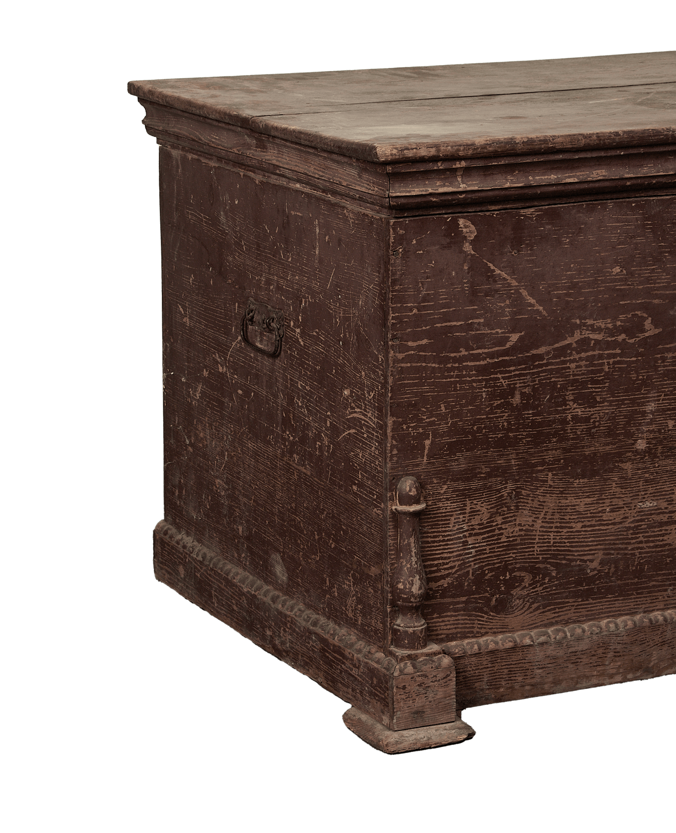 Vintage Wood Chest from Turkey made of Wood