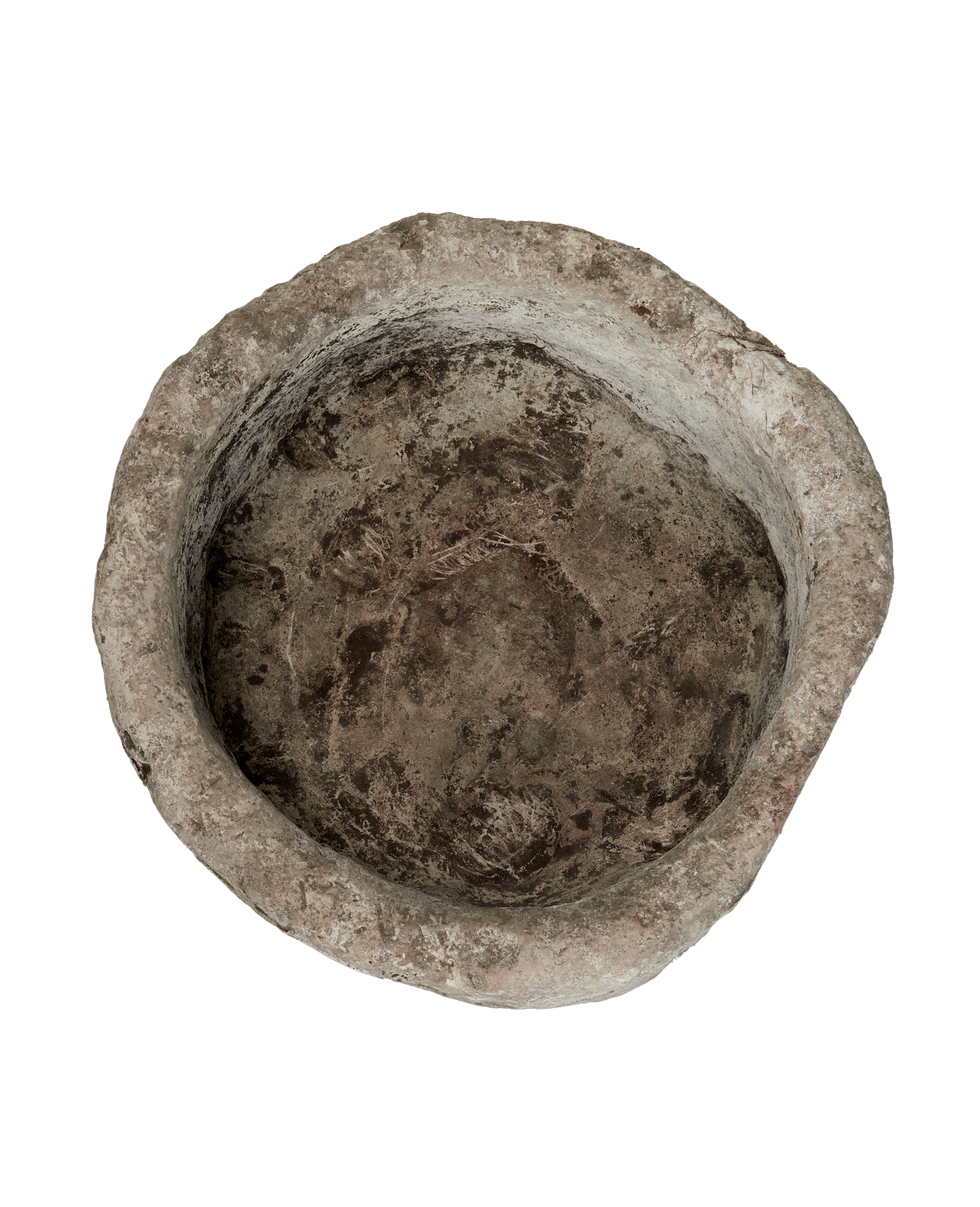 Vintage Limestone Trough - Round from Indonesia - Planters, Fountains, & Water Features