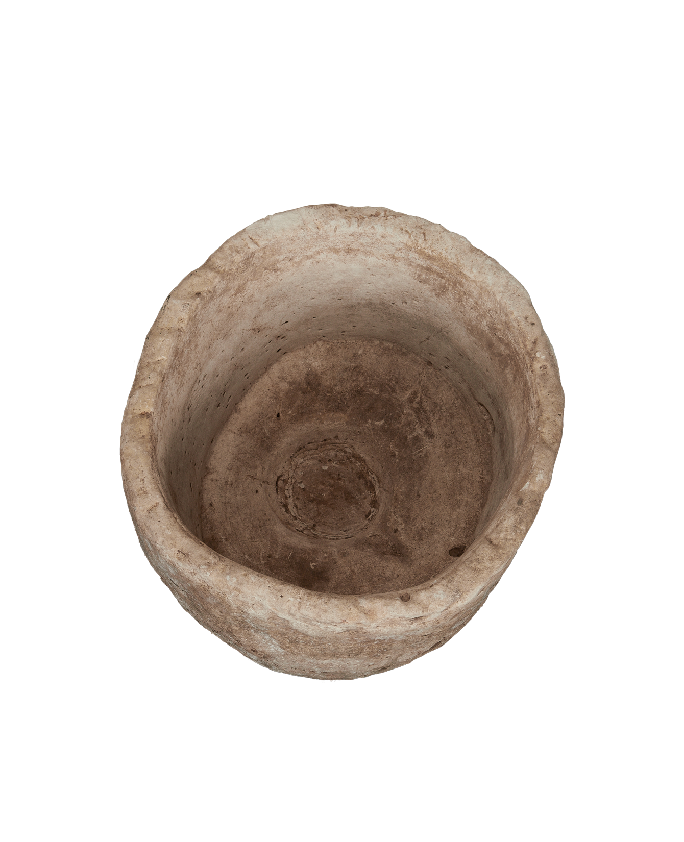 Vintage Limestone Trough - Round from Indonesia - Planters, Fountains, & Water Features
