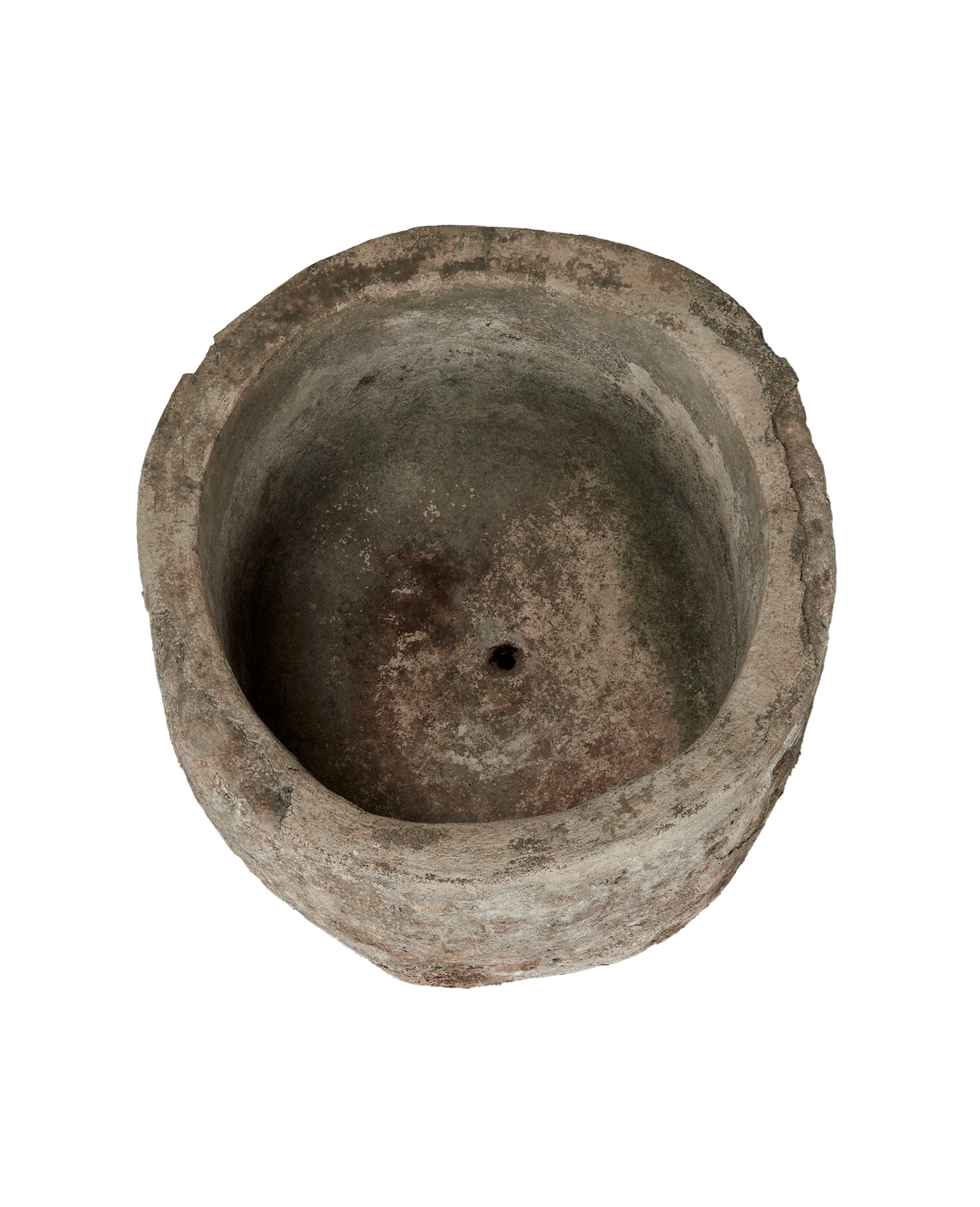 Vintage Limestone Trough - Round from Indonesia - Planters, Fountains, & Water Features