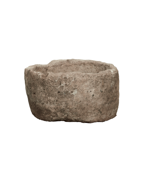 Limestone Trough - Round