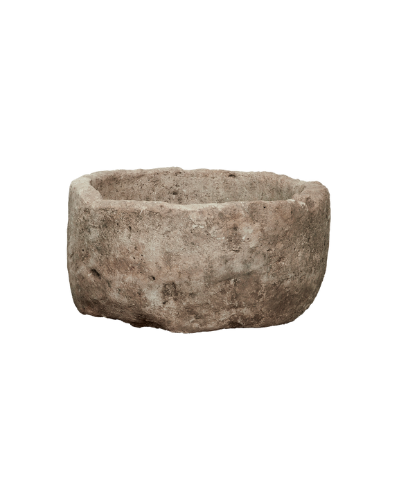 Limestone Trough - Round