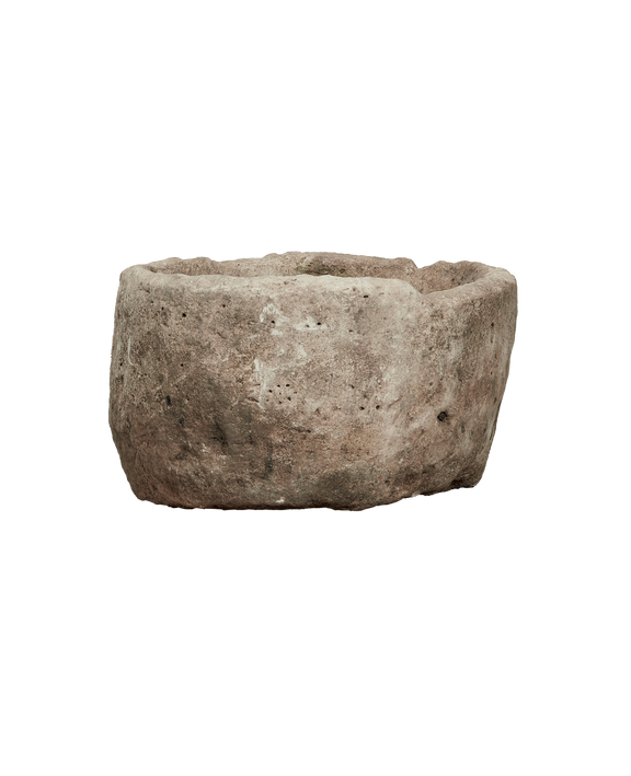 Limestone Trough - Round