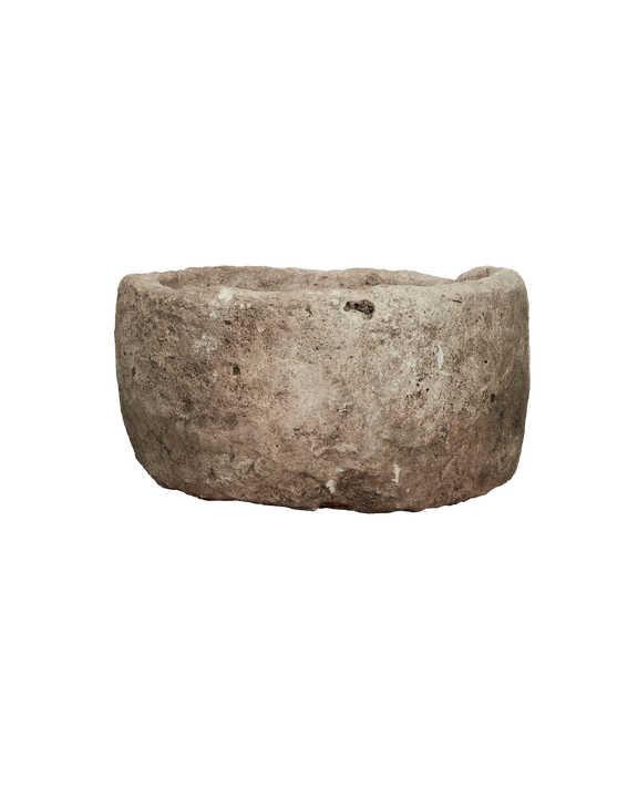 Limestone Trough - Round
