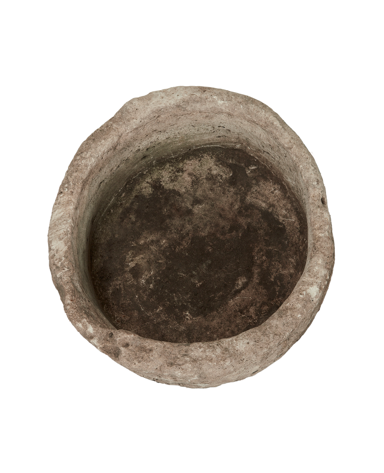 Vintage Limestone Trough - Round from Indonesia - Planters, Fountains, & Water Features